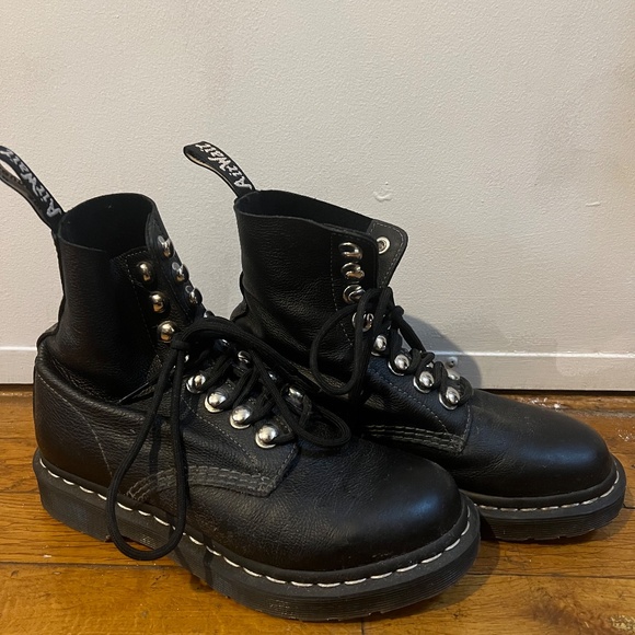 Dr. Martens 1460 Pascal Women's Hardware Lace Up Boots - Picture 3 of 6